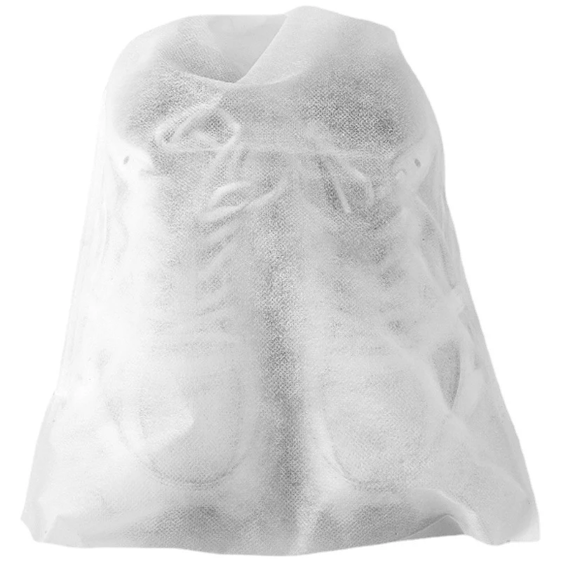 

10pcs Non-Woven Shoe Dust Covers Drawstring Storage Bag Bundle Mouth Home Storage Organization Dustproof Bag Travel Shoe Cover
