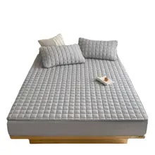  Fitted Sheets Set of Double Waterproof Single Adjustable With Elastic Bedspreads Free Shipping Queen Double Bed Covers 