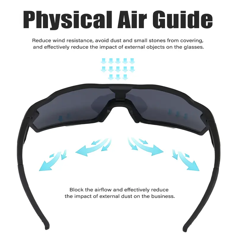 BUCKLOS Outdoor Sports Cycling Sunglasses UV400 Ultralight Road Mountain Bike Goggles Unisex Sunglasses Outdoor Cycling Eyewear - Image 6