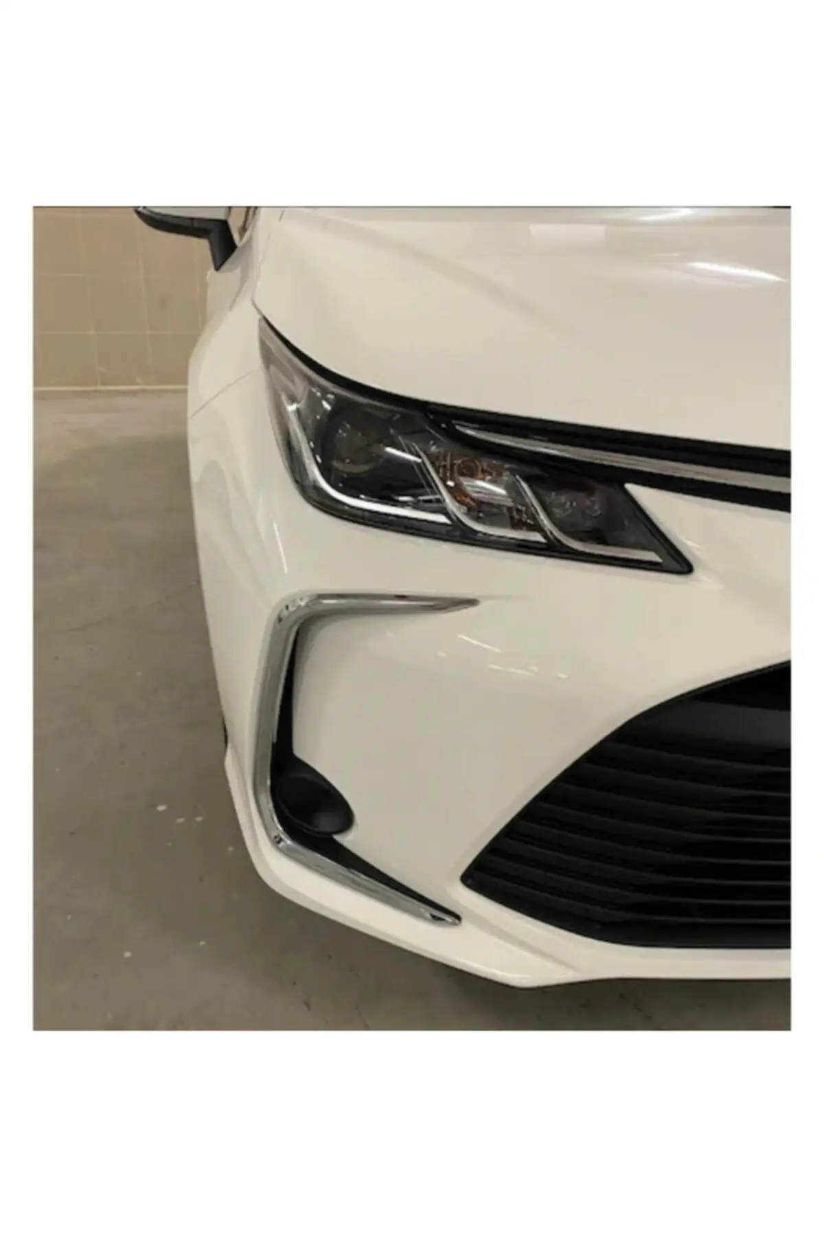 

Для Toyota Corolla 2019 2020 2021 Хром Передняя противотуманная фара чехол рамка молдинг отделка наклейка внешние аксессуары автостайлинг