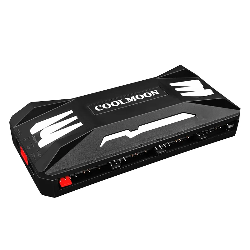 Coolmoon Rgb fã Controlador de Música Inteligente Placa-mãe Sincronização Shenguang Sincronização Sinfonia Controlador - Imagem 3