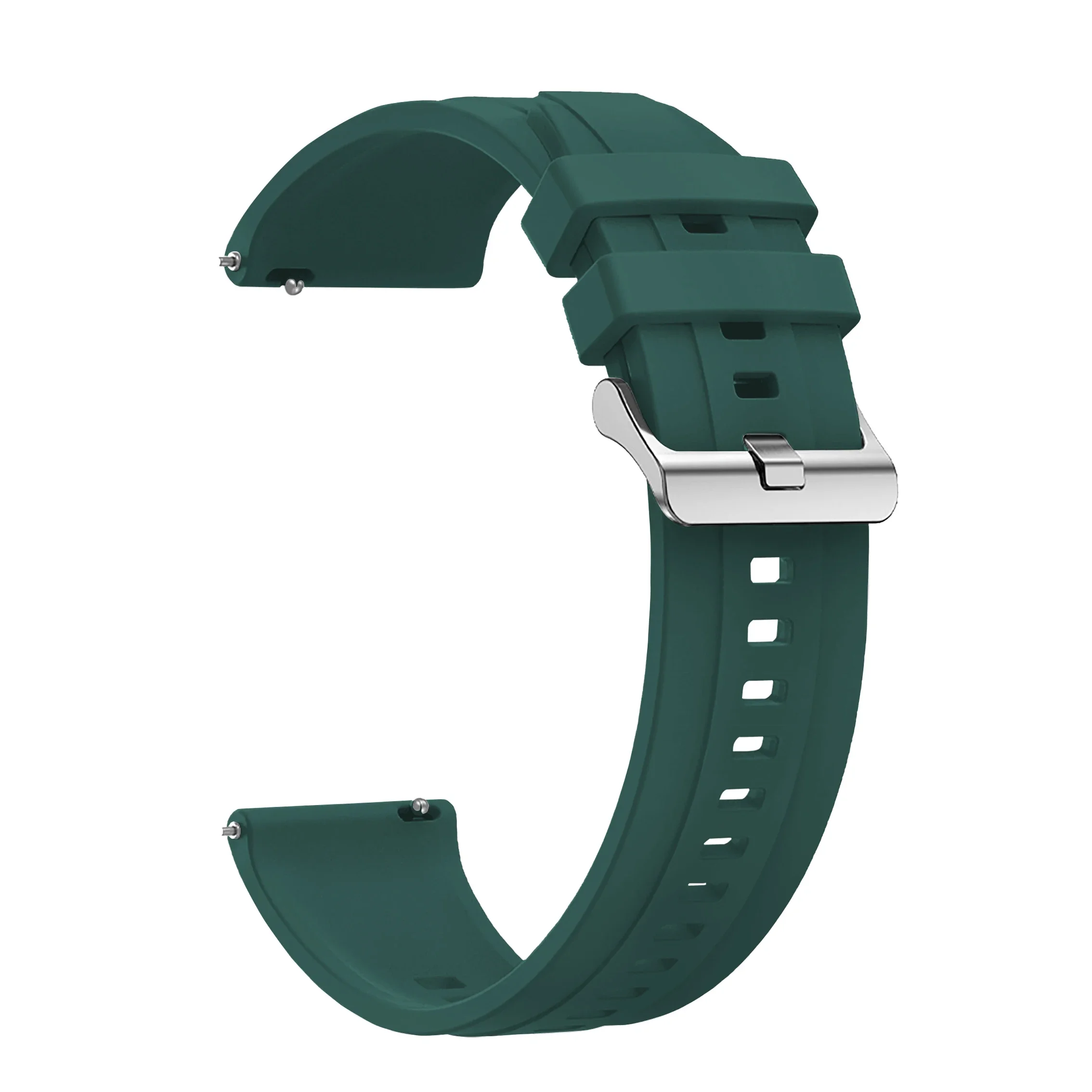 Official Sport Breathable Silicone Watch Band – Premium 22mm Strap