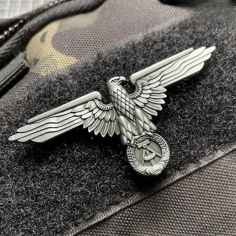 East german eagle-バッジ,eagleメタル,eilleバッジ,ドイツの