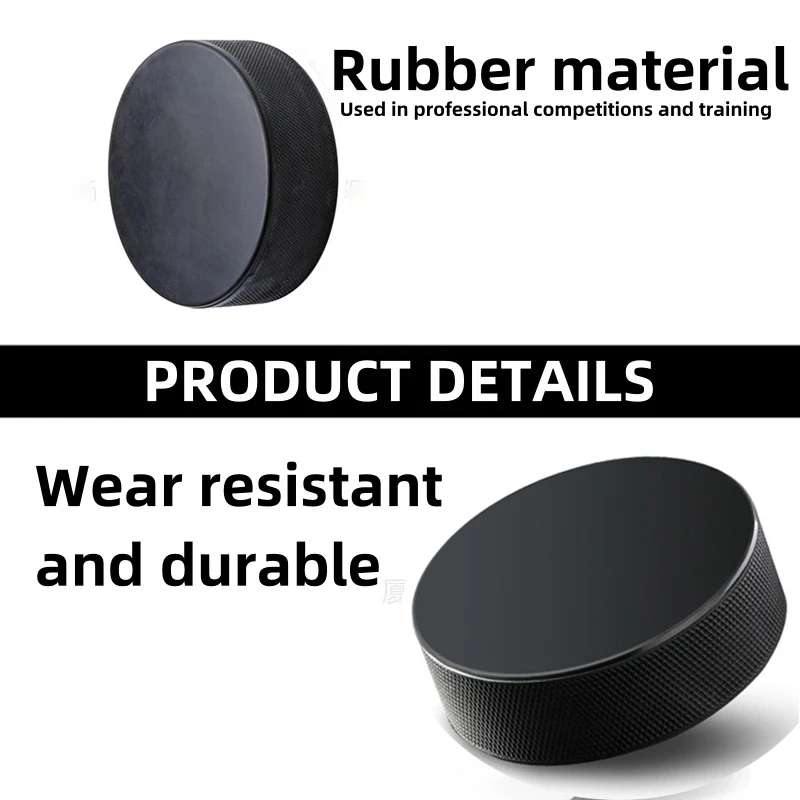 10pcs ice hockey training Pucks Ice Hockey Rubber Professional Sports Ball Competition Exercise Puck Ice Hockey Sport OEM/OMD
