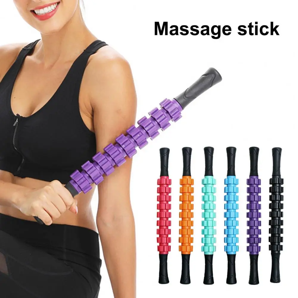 

Massage Roller Stick Tissue Muscle Relaxation Roller Stick for Fitness Physical Therapy Fascia Massager for Sore Relief Muscle