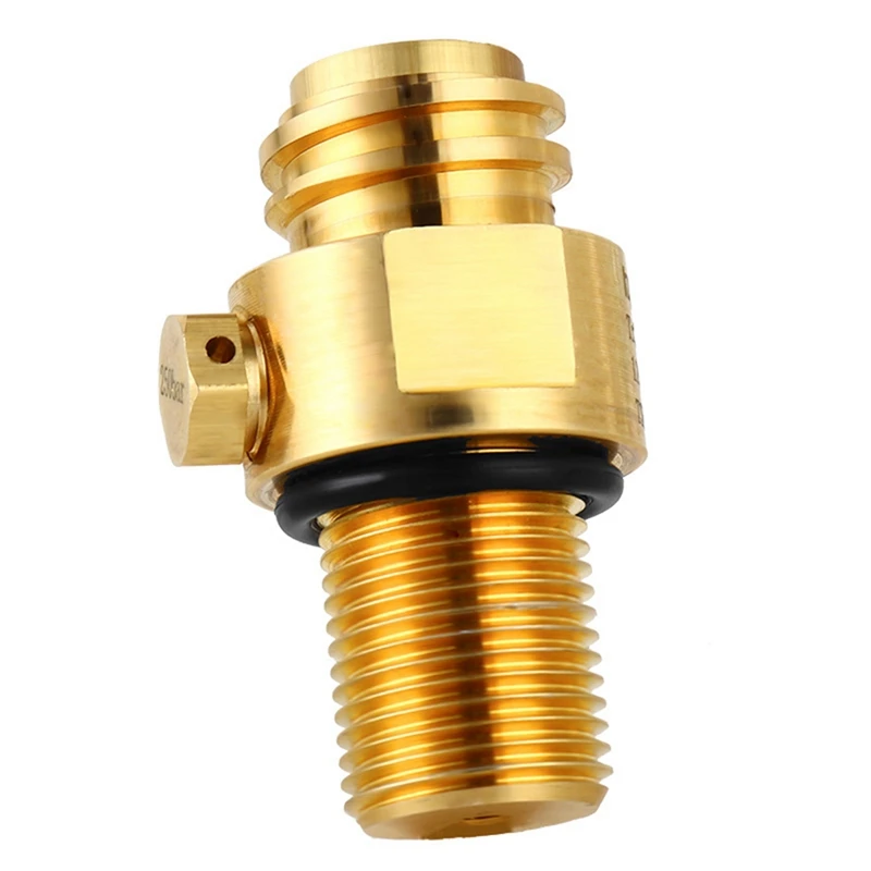 

NEW-TR21-4 Brass Valve For Soda Cylinder M18X1.5 Thread Replacement Valve Co2 Cylinder Aerator Soda Water Making