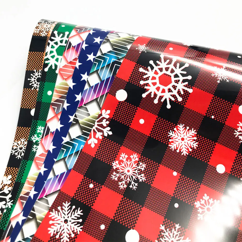 Heat Transfer Vinyl for Silhouette Cameo Iron On Clothing Hot Press Cut Film Design Patterns DIY T-shirts Fabric Decoration