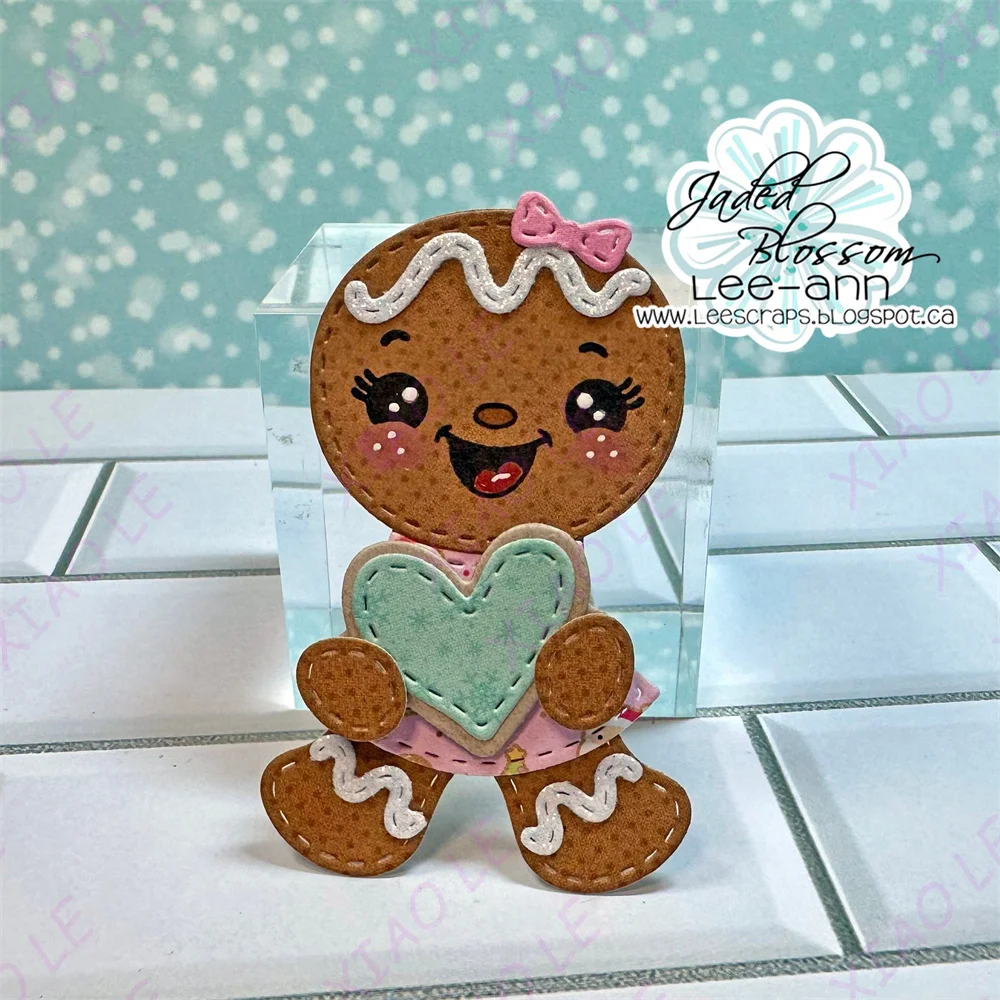 Gnome Friends Gingerbread Holiday Metal Cutting Dies for Crafts and Scrapbooking
