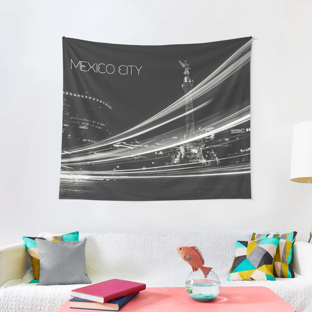 

Premium poster Mexico City Angel of Independencia Tapestry Decorations For Room Room Decore Aesthetic Tapestry