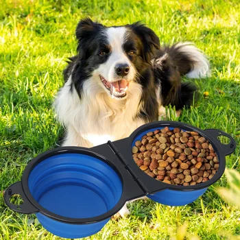 2-in-1 Foldable Pet Bowl 1