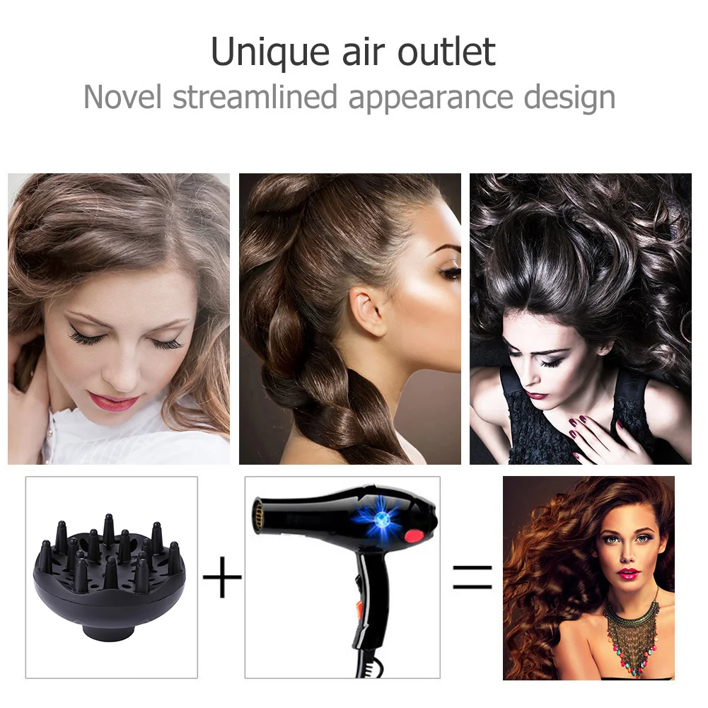 Nylon Hair Diffuser Styling Tool for Curly Hair Blow Dryer