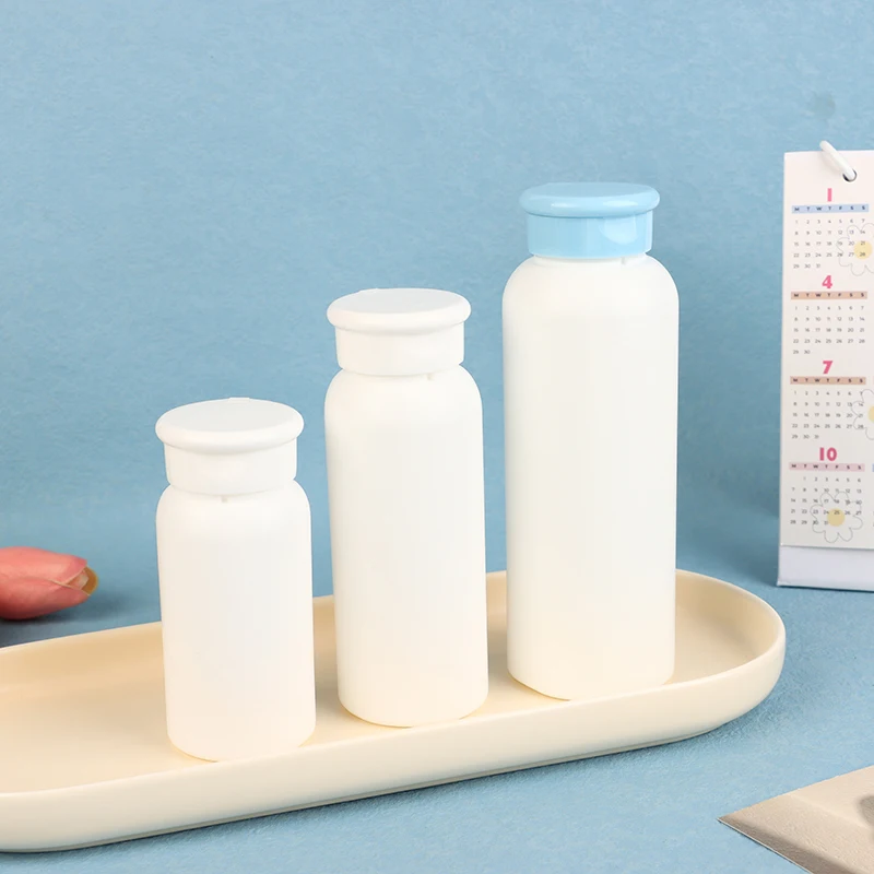 Talcum Powder Bottle Refillable Cosmetic Powder Dispenser Plastic Container Empty Pots Bottles 1Pc 30/50/100/150g