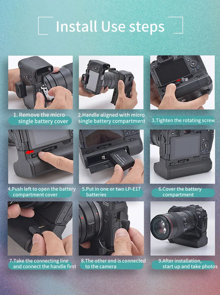 Tanio Uchwyt baterii EOS RP do aparatu canon eos rp sklep