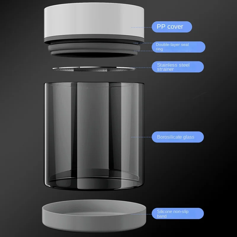 Electric Vacuum Coffee Beans Glass Storage Jar Large Sugar Tea Hermetic Organizer Cans Loose Tea Storage Bottle Kitchen Items 5