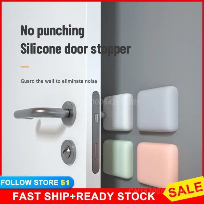 

Пробка дверная ручка креативная Оптовая защитная накладка аксессуары инструменты дверное крыло дверь настенный мат товары для дома беззвучные наклейки 2023