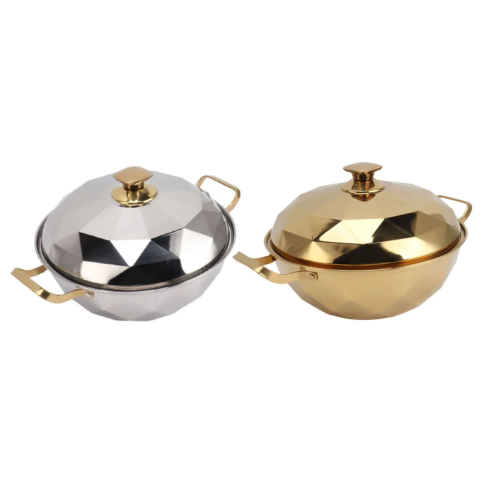 28x20cm Steam Pot, Multipurpose Stainless Steel Steam Pot with Steaming Plate Double Layer for Induction Cooker Kitchen Gadgets