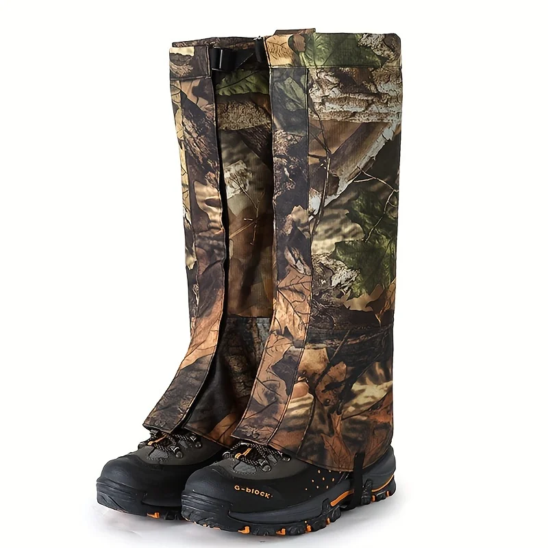 Outdoor Travel Waterproof Hiking Leg Gaiter Waterproof Legging Shoes Hunt Climbing Camping Winter Tourist Snow Foot Cover
