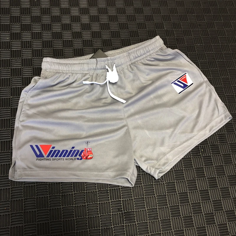 2025 Hot Selling Summer Cotton Winning Training Running Fast Drying Sports Fitness Shorts Men's Sanda Boxing Muay Thai Fighting 4