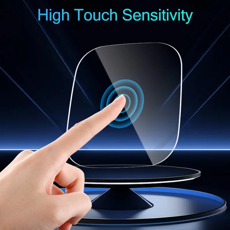 Premium Tempered Glass Screen Protector for Smartwatch – HD Anti-Scratch Protective Film Accessories