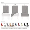 High-Quality Chair Cover Universal Size Elastic Chair Covers Slipcovers Removable Dining Seat Covers Banquet Hotel Dining Room 3