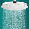 Hygienic bath shower rain ceiling rainfall round Showerhead for Kit Bathroom system supplies items products replacement parts 1