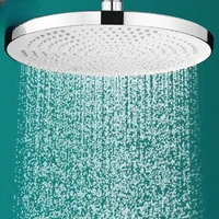 Hygienic bath shower rain ceiling rainfall round Showerhead for Kit Bathroom system supplies items products replacement parts 1