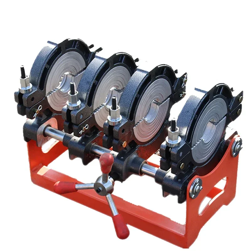 1.8KW/2.1KW/3KW PE Pipe Manual Butt Welding Machine 63-160/250 Hot Melt Hand Double Column Pipe Welding Machine 2
