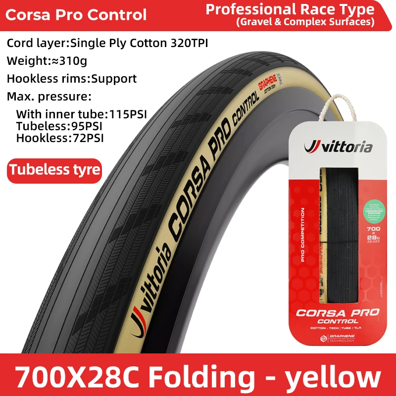 最安プラン Vittoria Corsa Pro 700x28c チューブタイプ 2本 2本セット