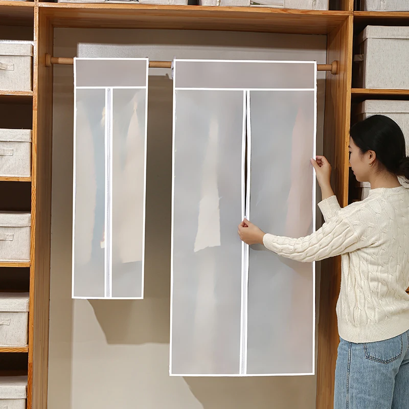 10 Transparente Kleidersäcke Mit Reißverschluss – Wasserdicht & Staubdicht Für Schrank & Reisen