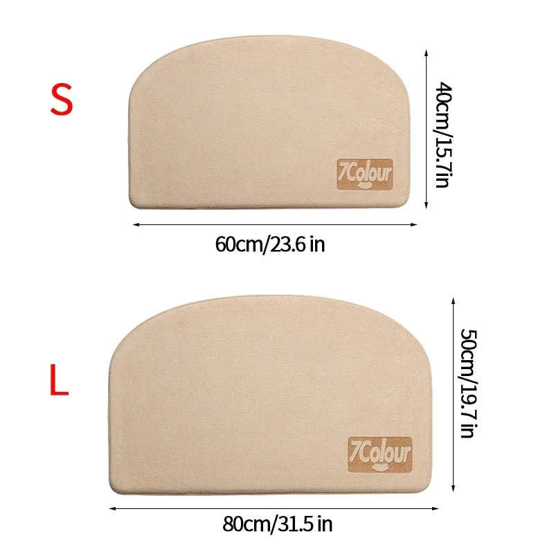 Floor Mat Bathroom Floor Mat Bathroom Mat Absorbent Bathroom Mat Bath Mat Anti Slip Mat Toilet Mat Absorbent Bath mats Bathroom Non-Slip Foot Mat Home Door Mat Soft Shower Foot Pad Bathroom Rug