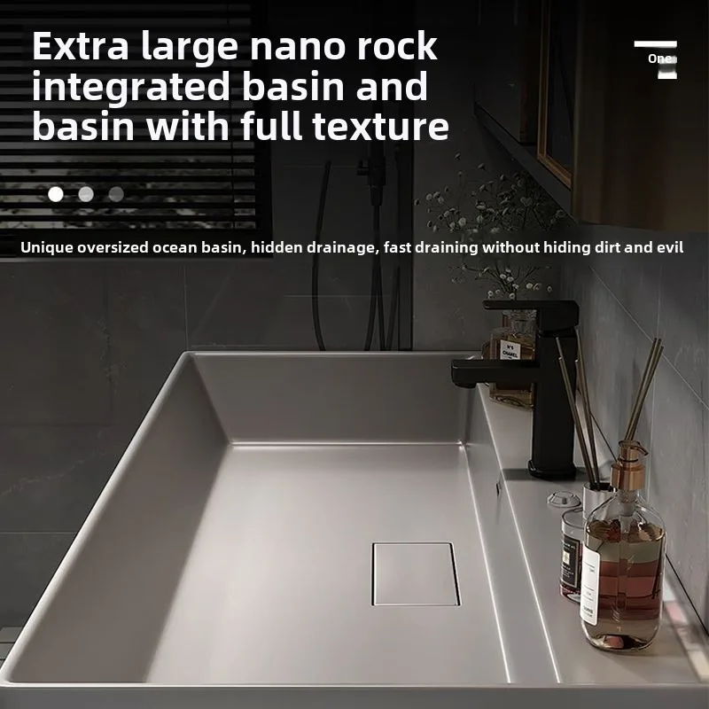 New bathroom cabinet integrated oversized basin bathroom washbasin washbasin cabinet combined household