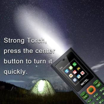 MKTEL EXO Feature Phone Senior Mobile Phone Dual SIM Dual Standby 1.77 3