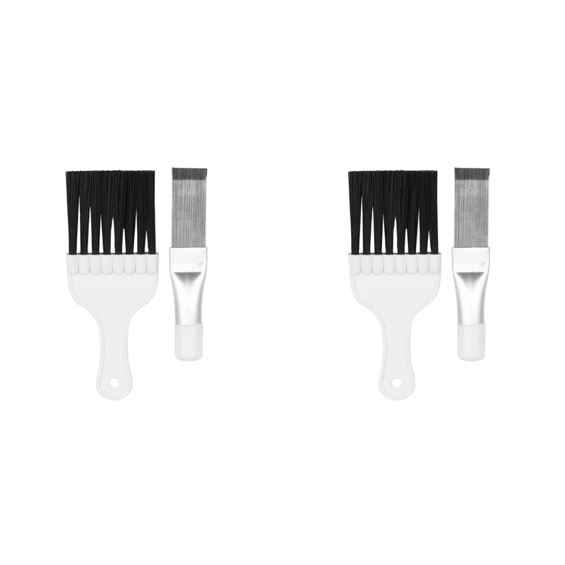 

2X Air Conditioning Fin Comb Condenser Cleaning Comb Refrigeration Repair Tool Cleaning Brush Fin Comb Brush Cleaning