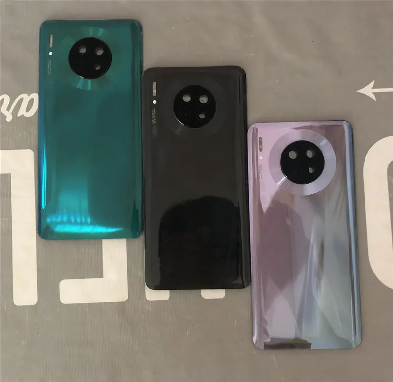 

Mate30 Housing For Huawei Mate 30 6.62" Battery Back Cover Door Repair Rear Clear Glass Case + Camera Lens