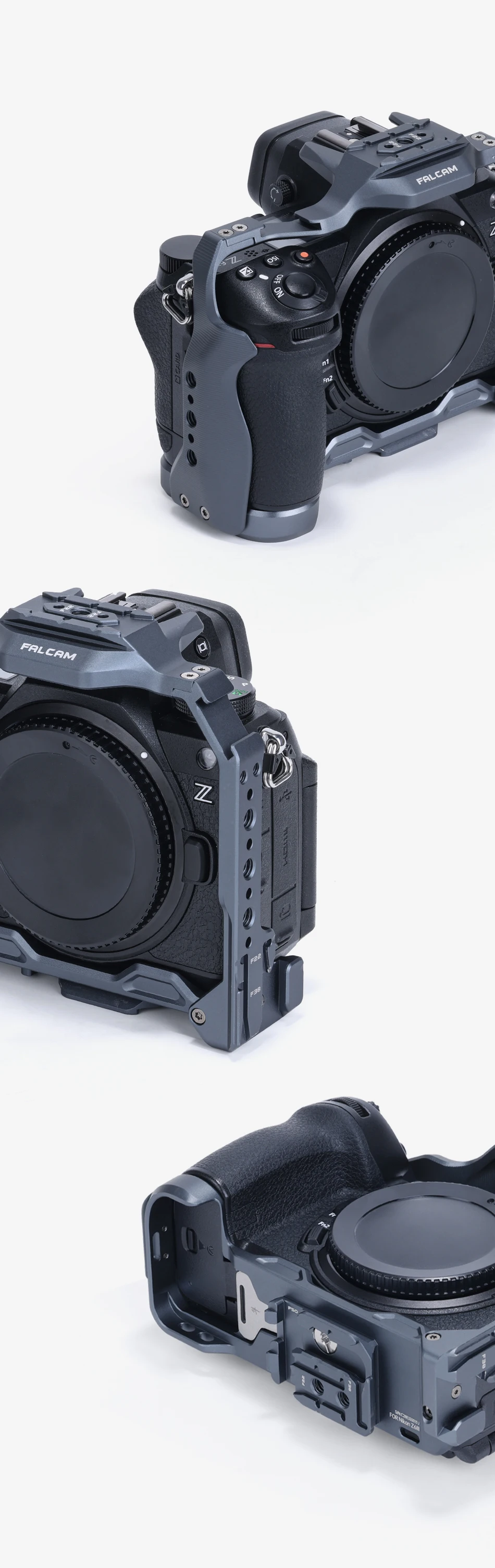 FALCAM F22 Quick Release for Nikon Z6 III Z6 Mark 3 Cage Kit Expansion Accessori