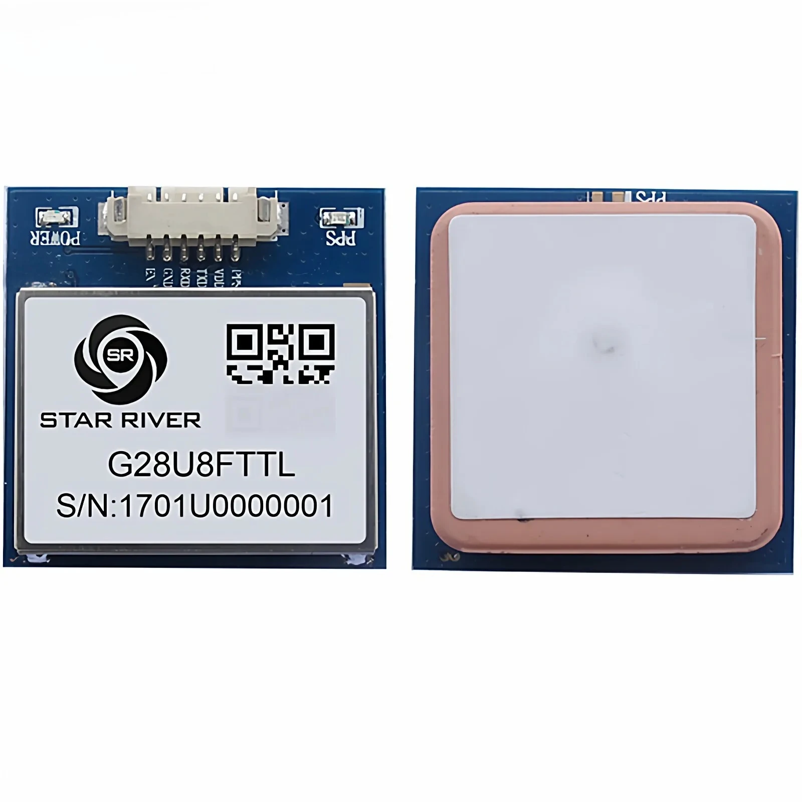 1PCS G28U8FTTL GPS BeiDou 듀얼 모드 위성 위치 탐색 모듈 M8N GPS 신호 강화용 교체품