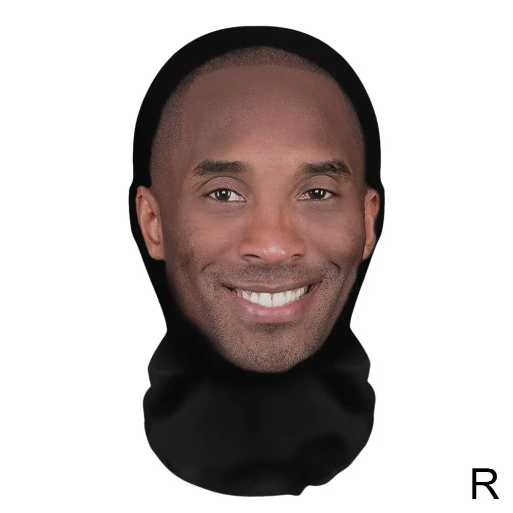 3D Seamless Celebrity Face Balaclava Headgear for PRanks and Performances