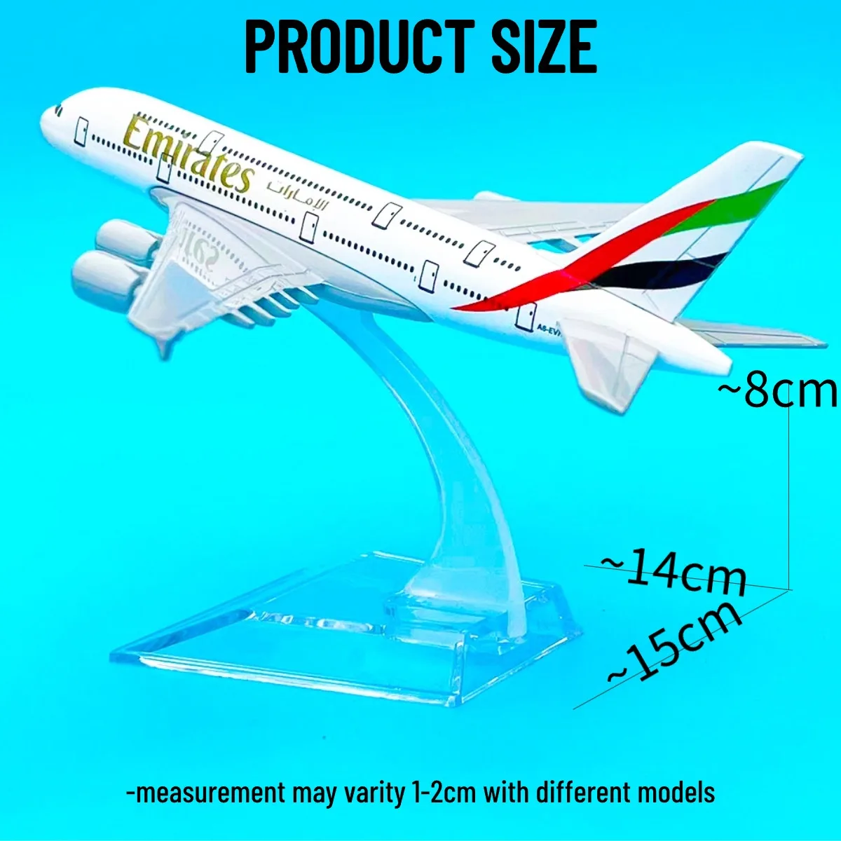 世界の旅客機ミニチュア完成品 6個セット ドイツ製 ① ダイキャストメタルモデル飛行機レプリカ、emパイレーツコープ