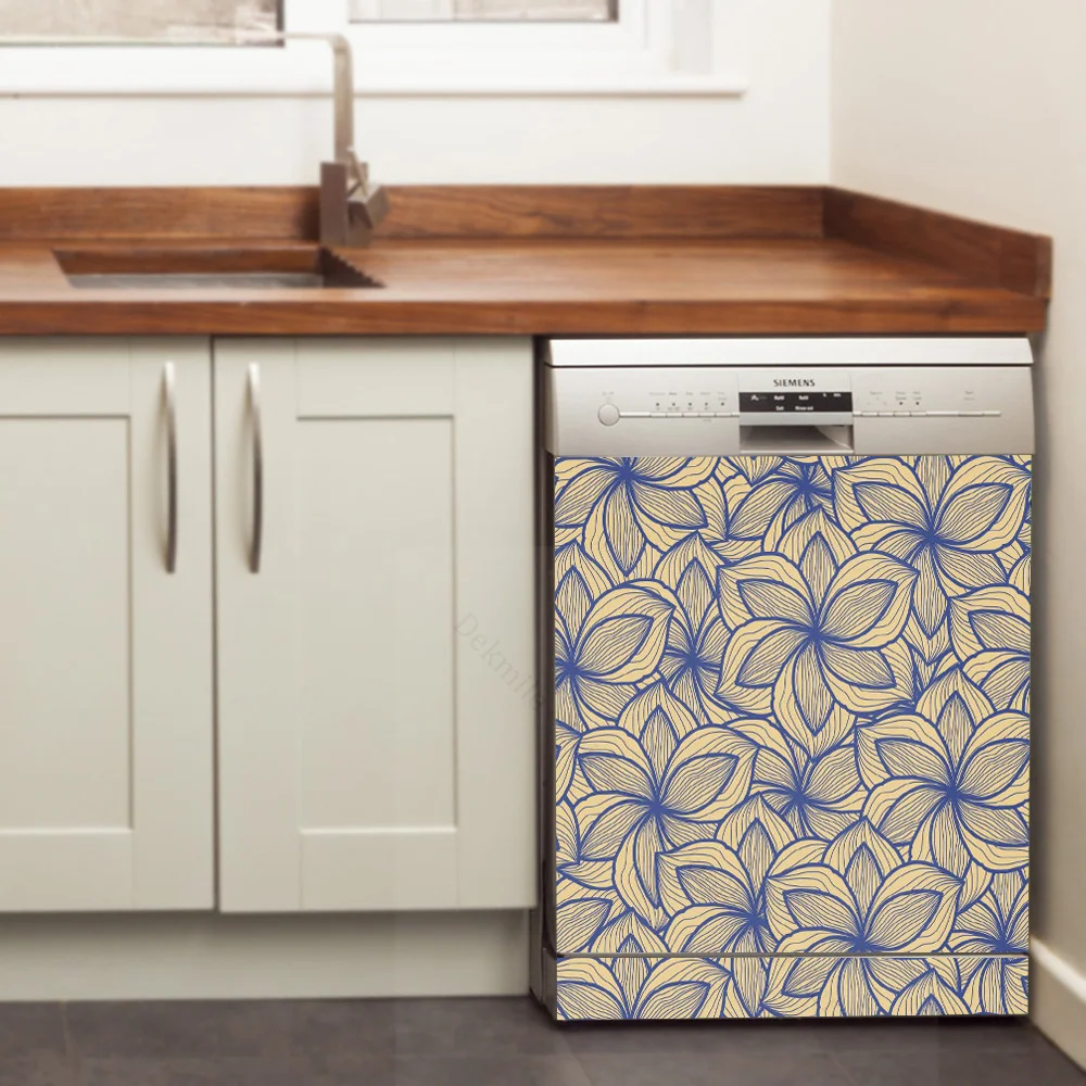 Pannello Magnetico Per Lavastoviglie – Design Parigi Con Ombrelli Rossi – Copertura Adesiva 58,4x66 Cm – Decorazione Cucina