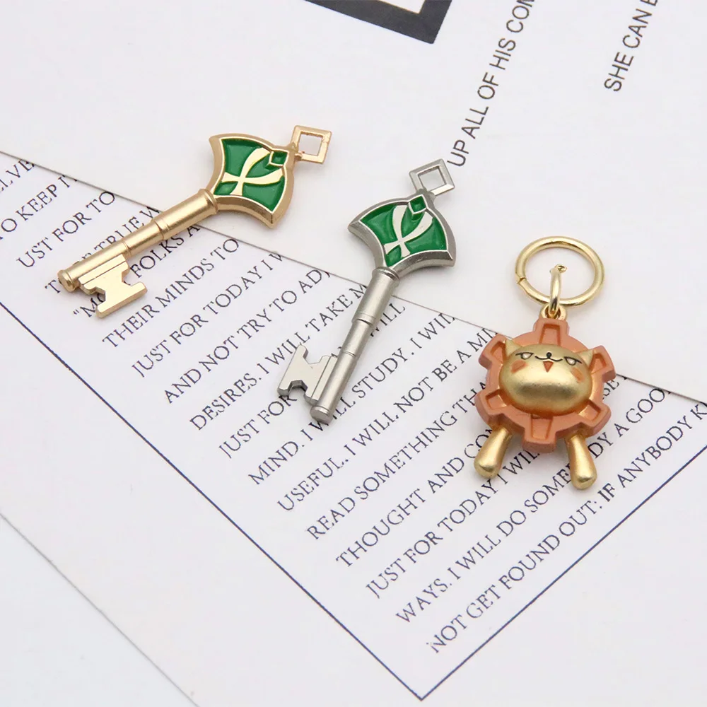 Genshin Impact: Alhaitham | Metal Keychain Cosplay Props 23 Genshin Impact Sumeru Keychain Cosplay Props