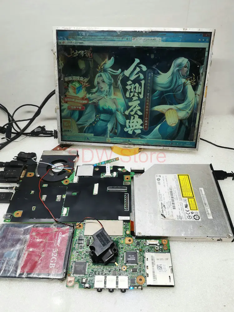 para Dell Xps M1330 Notebook Cn0pu073 0pu073 Portátil Placa-mãe Ddr2 100 Testado - Imagem 3