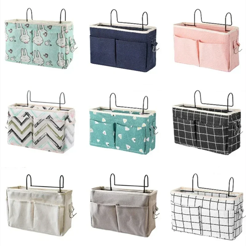 Bedside Storage Bags Crib Organizer Bags Crib Storage Bags