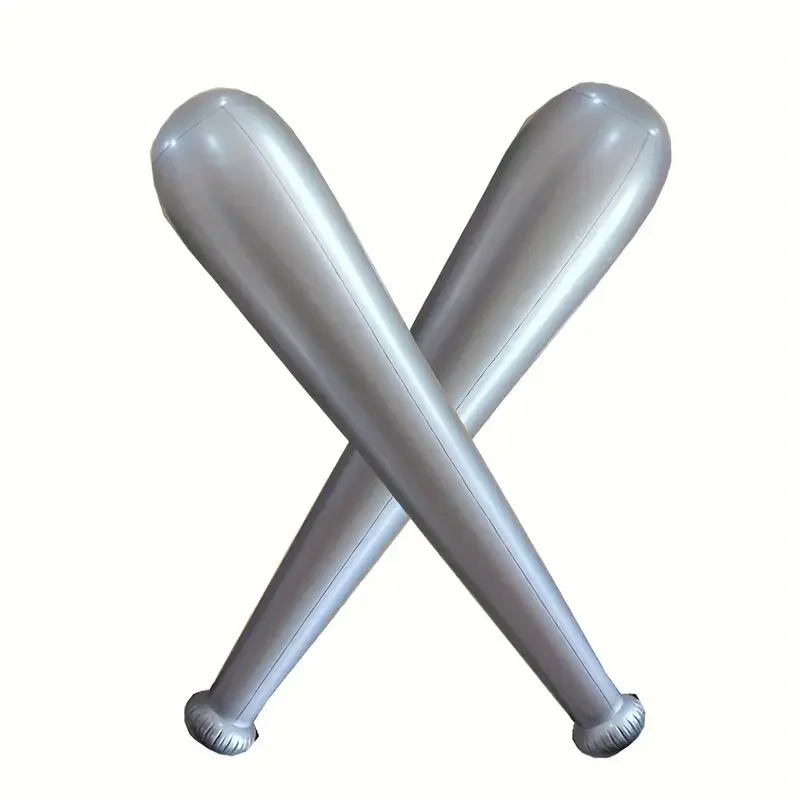 One giant inflatable baseball bat, a PVC sports-themed party prop, suitable for birthdays, Thanksgiving events and celebrations
