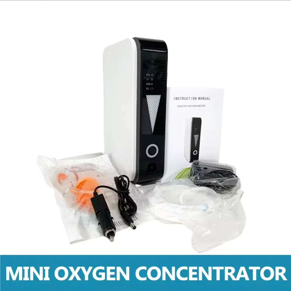 Oxygen Generator 1L Oxygen Machine Compressor Portable Host Suitable For Adults And Children To Use At Home For Portable Oxygen Concentrator