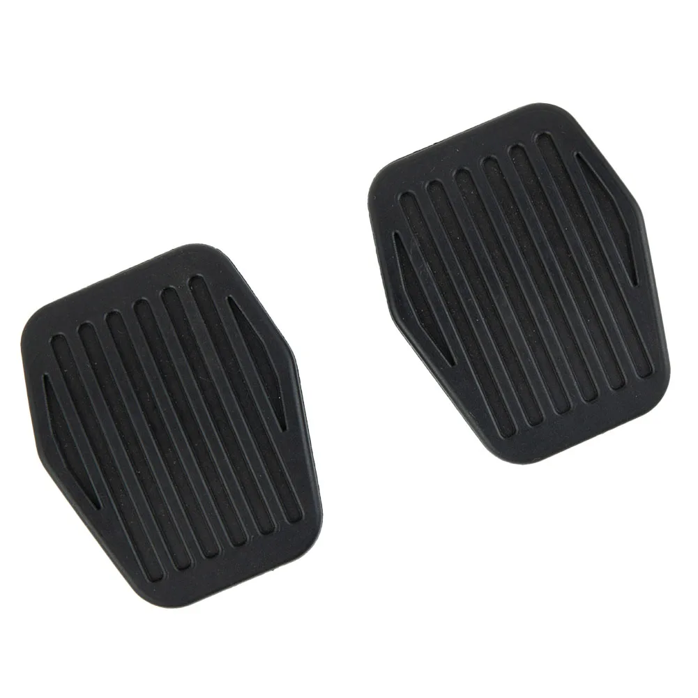 1Pair Clutch Brake Pedal Rubber Cover For Ford KUGA FOCUS MK2 MK3 CMAX