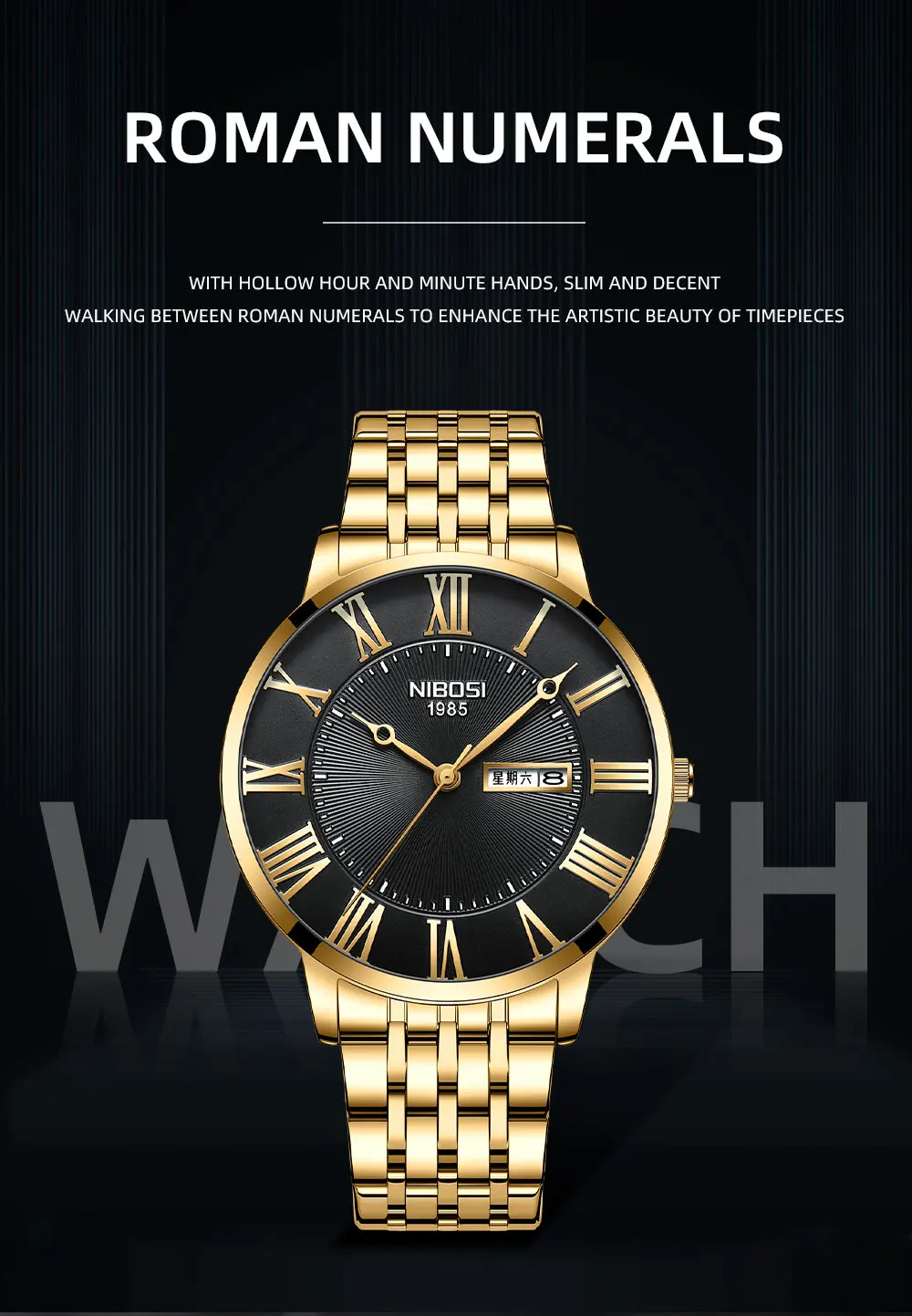 Business & Casual Watch 2527 Nibosi