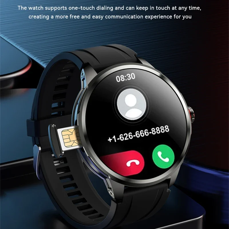 5G/4G Full Network Smart Watch 1.95 inch 720*720 Big Screen HD 8GB+128GB RAM Video Call Smartwatch Google Play WIFI GPS Sim Card 3