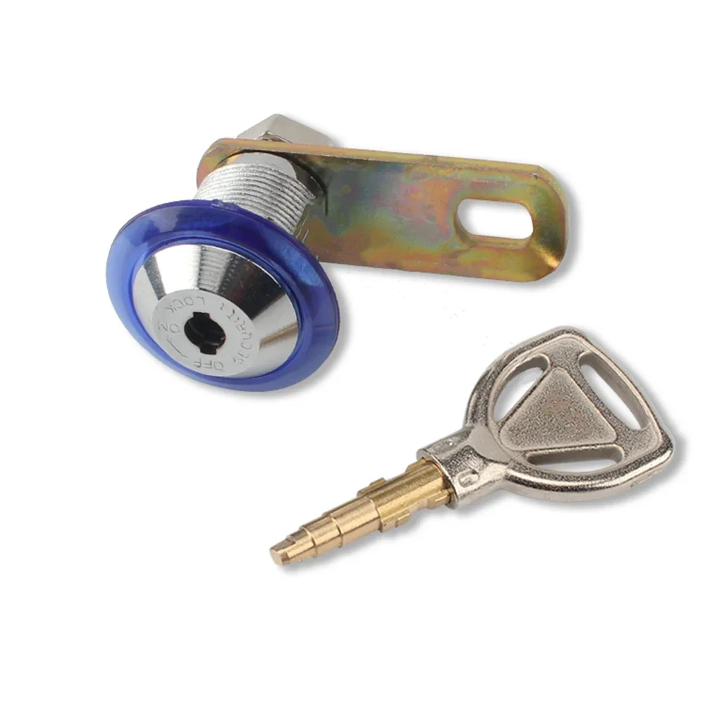 1 Unit 21/ 27mm Arcade Machine Parts Short Cash Door Tool Box Tubular Cam Locks Same Number Keys For Arcade Game Machine