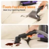 TASVAC C7 Portable Carpet & Upholstery Cleaner Machine, Spot And Stain Deep Cleaner With Two Brushes & Remover Formula For Pets, 3