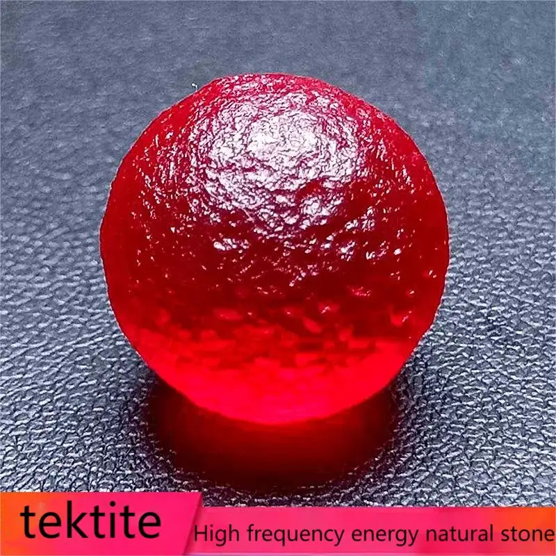 1Pcs Jewelry Custom Natural Crystal Natural Stone Authentic Korla Blood Meteorite Round Gem Beads 7Mm-18Mm custom tenology hlth car ith energize blood cells